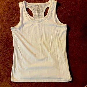 Danskin Now women’s white tank top